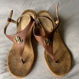 Ralph Lauren wedge sandals